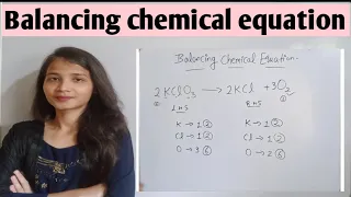 How to balance KClO3 KCl O2