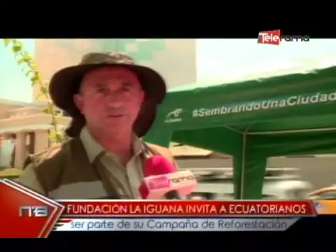 Fundación La Iguana invita a ecuatorianos ser parte de su campaña de reforestación