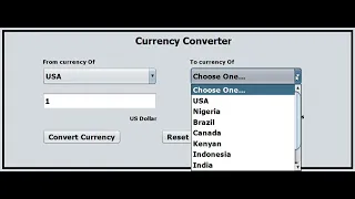 TASK - 1 TASK TO CREATE A CURRENCY CONVERTER IN JAVA