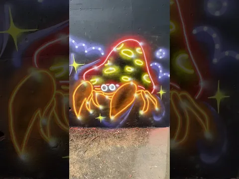 Which Pokemon Should I Light Up Next? #painting #art #streetart