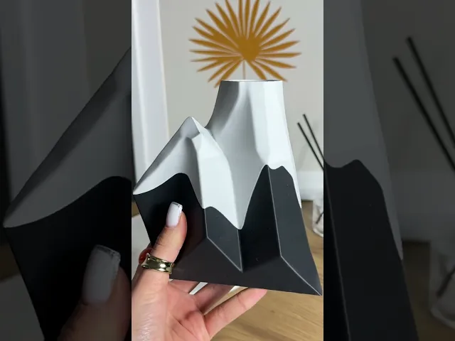 Alpine Peaks Vase for Stunning Nature-Inspired Home Decor video thumbnail