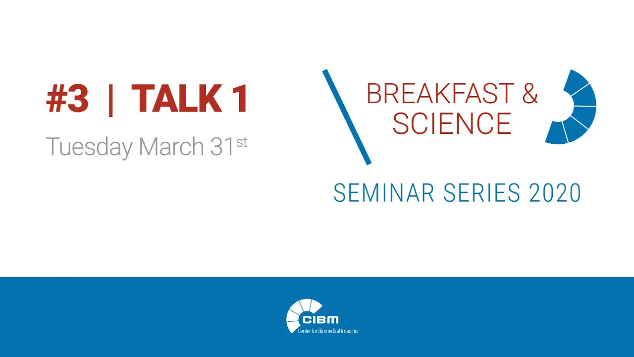 Translational Non-Invasive Neurometabolic Studies... - CIBM B&S 3 Talk 1 by Cristina Cudalbu