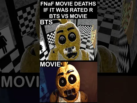 FNaF Movie If It Was RATED R (BEHIND THE SCENES) | FNaF 2 Movie MEME
