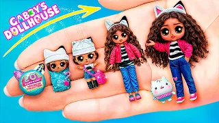 petualangan rumah boneka gabby kreasi boneka lol omg u0026 mainan
