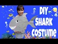 DIY Shark Costume Halloween Costume idea