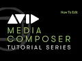 How to Edit in Avid Media Composer Tutorial for Beginners 2024