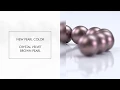 Swarovski s New Crystal Pearl Color Velvet Brown Beads Available at Fusion Beads