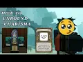 How to uncap charisma Deepwoken Verse 3