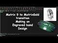 MatrixGold How to make an engraved band design