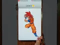Download Lagu What's your Level😎 | Drawing Goku Super Saiyan God 🔥