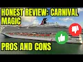UPDATED Honest review of the Carnival Magic Pros and Cons