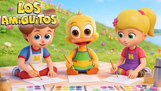 Canción de los Colores - Vamos a Hacer un Dibujo | Canciones Infantiles 🎨