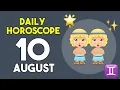 Gemini horoscope today - August 10 2026