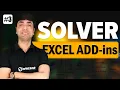 Excel Solver Example and step by step explanation in hindi