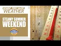 FIRST ALERT Heat humidity and afternoon storms linger through the weekend