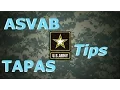 Taking The ASVAB and TAPAS Test Tips