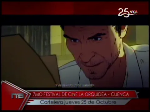 7mo Festival de Cine La Orquídea - Cuenca Cartelera jueves 25 de Octubre
