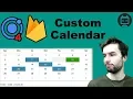 Ionic 4 Custom Calendar Tutorial