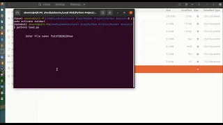 Process of inserting data from a csv file to postgres db using python code