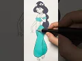 Download Lagu 🕌️PRINCESS JASMINE COLORING!🌸 #disney #shorts #jasmine