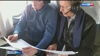 Александр Бурков совершил облет на вертолете газоконденсатного месторождения в Тевризе