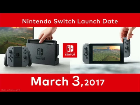 Nintendo Switch - March 3 Worldwide Release, 9, No Region Lock
