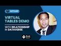 Virtual Table with Relationship in Dataverse with SharePoint
