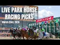 Live Parx Horse Racing Picks