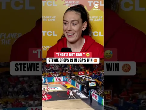 Slight work for Breanna Stewart 👏