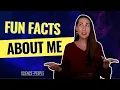 How to Answer Fun Facts About Me in a Clever Way