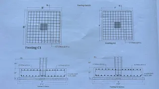 How to Read Structural Drawing For Footing?