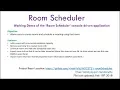 Java Project - Room Scheduler
