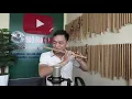 Lagu TÌM EM CÂU VÍ SÔNG LAM (Đô thăng C#) - Thần Đồng Bolero Khánh An * Cover Sáo Trúc Huy Hiệu HAY NHẤT