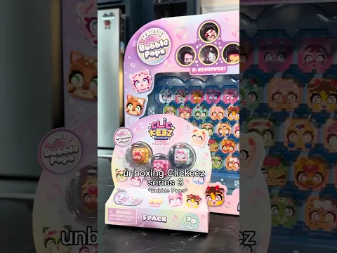 unboxing and filling a series 3 Clickeez keyboard