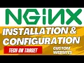 Nginx installation and configuration on ubuntu aws ec2 forward and reverse proxy custom websites