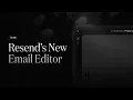 Resend s AI-powered Email Editor