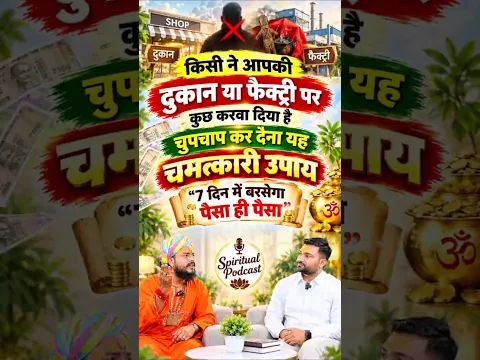 किसी ने आपकी दुकान या फैक्ट्री पर कुछ करवा दिया है? 😳 चुपचाप कर देना यह चमत्कारी उपाय" 🤫😳