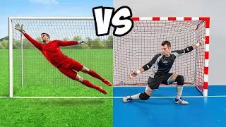 Portero Fútbol 11 vs Portero Fútbol Sala