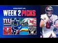 NFL Predictions and Best Bets For EVERY Week 2 Game Buccaneers at Texans Chargers at Raiders