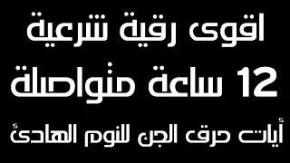 ايات حرق الجن والنوم الهادئ 12 ساعة متواصلة من الطمأنينة شغلها قبل النوم وداعا للقلق والجن 