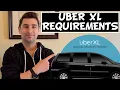 Uber XL Requirements for the Uber XL Driver