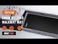 VEVOR Snow Melting Mat 2023 New 20 x 60 inch 3 Melting Speed