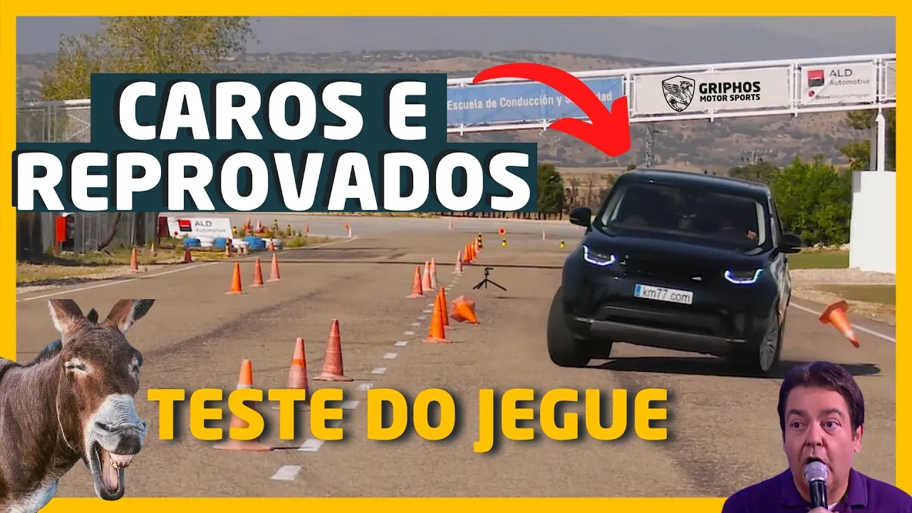 TESTE DO ALCE - 3 CARROS CAROS que FALHARAM no #TESTE#DO#JEGUE