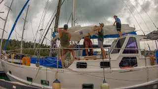 We get NEW SAILS | Sailing Boat Life Episode 164 (Sailing Catalpa)