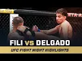 SPLIT DEC Andre Fili vs Jose Delgado UFC Fight Night Mini Fight Highlights