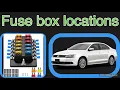 2014 Volkswagen Jetta fuse box locations