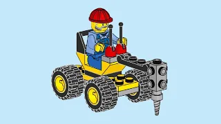 LEGO 952202 Instructions | City | Pete Precise's Drill | Construction | Magazine Gift