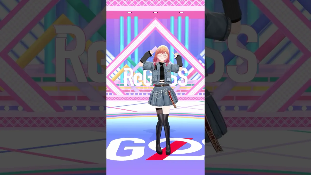 リグロスの新曲、もう覚えたー！？！？！！　#LLChallenge #ReGLOSS # LuckyLoud #shorts