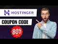 Hostinger Coupon Code 2025 π₯ Get 80% OFF + FREE Domain!
