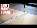 your crosscut sled is way too big